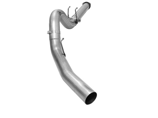 aFe MACHForce XP Exhaust 5in DPF-Back Stainless Steel Exhaust 2015 Ford Turbo Diesel V8 6.7L No Tip aFe Turbo Back