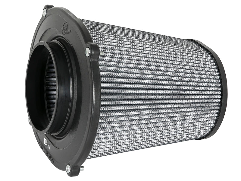 aFe Quantum Pro DRY S Air Filter Flat Top - 5in Flange x 9in Height aFe Cold Air Intakes