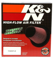 K&N Universal Clamp-On Air Filter 6in FLG / 7-1/2in B / 5in T / 7-1/2in H K&N Engineering Air Filters - Universal Fit