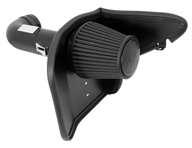 K&N 08-10 Ford F250/F350/F450/F550 Super Duty 6.4L V8 DSL Black Performance Intake Kit K&N Engineering Cold Air Intakes