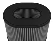 aFe Magnum FORCE Intake Filter w/Pro DRY S 5-1/2IN F x (12-1/4x9-3/4)IN B x (11-1/4x8-3/4)IN Tx8IN aFe Air Filters - Universal Fit