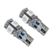 Oracle T10 5 LED 3 Chip SMD Bulbs (Pair) - Pink ORACLE Lighting Bulbs