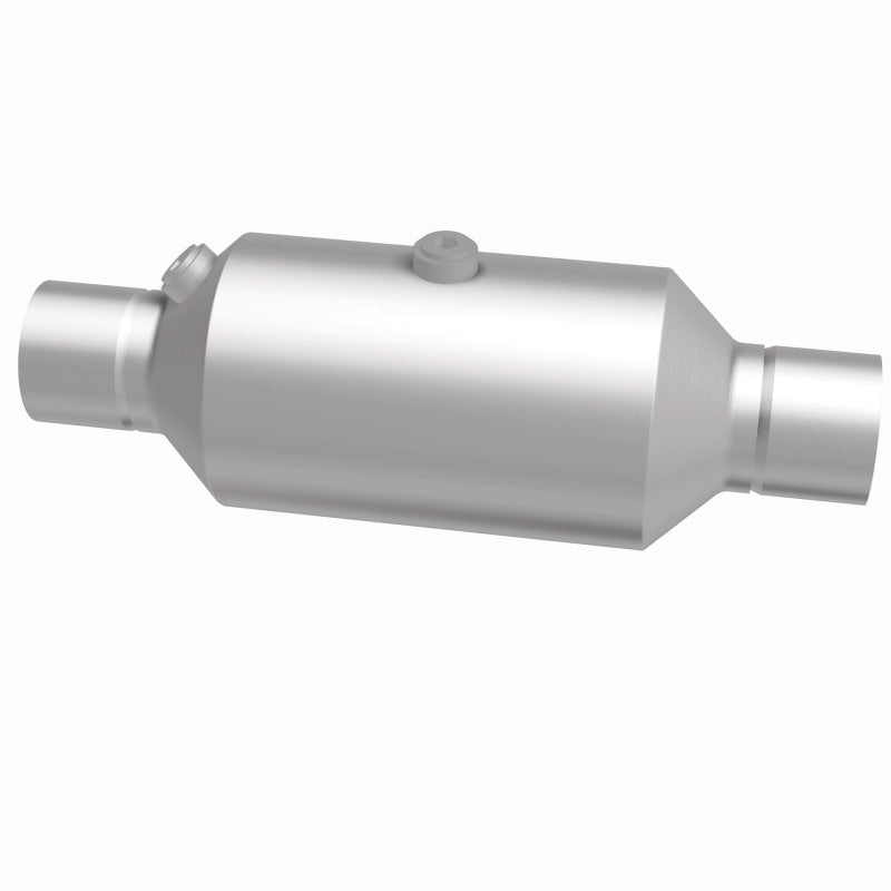 MagnaFlow 2.25 w/dual O2 5in. Spun Universal Converter Magnaflow Catalytic Converter Universal