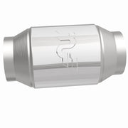 MagnaFlow Premium High Flow Metallic Converter 5in OD - 3.5in In / 3.5in Out Magnaflow Catalytic Converter Universal