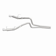 Magnaflow 2014 Ford Mustang V6 3.7L Comp Series Dual Split Rear Polished Stainless C/B Perf Exhaust Magnaflow Catback