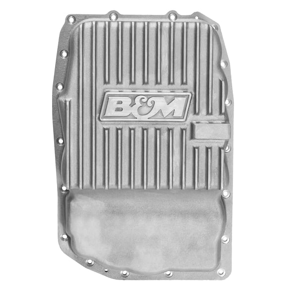 B&M Hi-Tek Deep Transmission Pan - Aluminum - 6L80E 70392 B&M Autoparts
