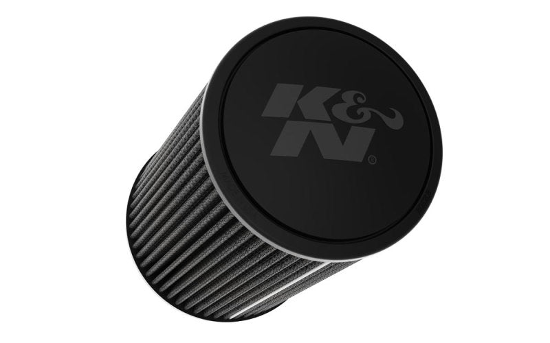 K&N Universal Round Clamp-On Air Filter 3in ID 9in Height 6in Base OD 5.25 Top OD K&N Engineering Air Filters - Universal Fit