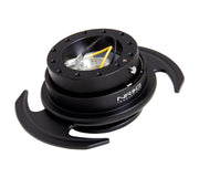 NRG Quick Release Kit Gen 3.0 - Black Body / Black Ring w/Handles NRG Quick Release Adapters