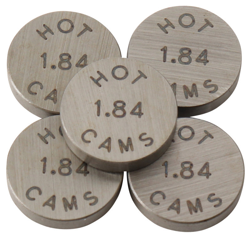 Hot Cams Shim Kits 1.840mm Thickness - 5 Pack Hot Cams Valves