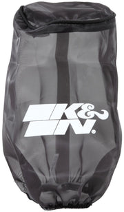 K&N Filter Wrap Drycharger Oval Tapered Black - 3.25in Base I/S Width x 2.5in Top I/S Width x 7in H K&N Engineering Pre-Filters