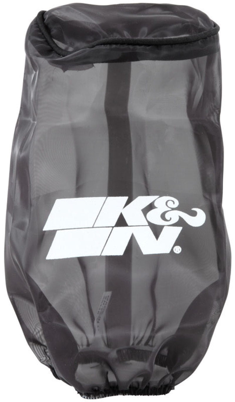 K&N Filter Wrap Drycharger Oval Tapered Black - 3.25in Base I/S Width x 2.5in Top I/S Width x 7in H K&N Engineering Pre-Filters
