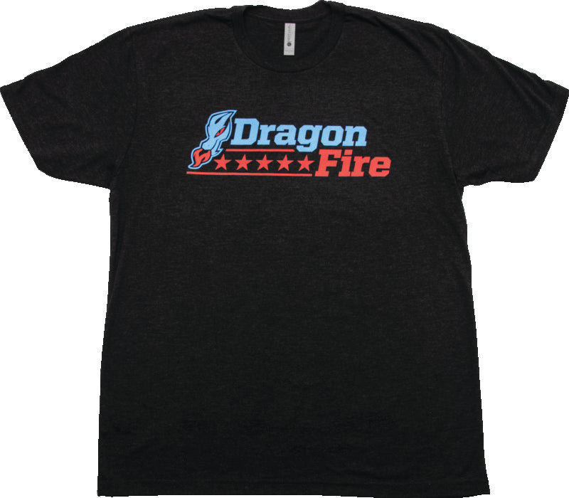 DragonFire Racing Dfr Logo Tee Blue/Red Sm DragonFire Racing Misc Powersports