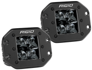 Rigid Industries D2 - Midnight Edition Flush Mount Spot Lights Rigid Industries Light Bars & Cubes