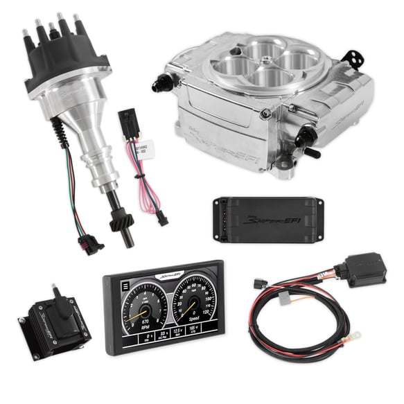 Sniper 2 EFI Bundle with HyperSpark Ignition System 550-510-5PX-SBF HOLLEY Autoparts