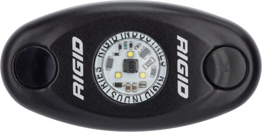 Rigid Industries A-Series Light - Black - High Strength - Amber Rigid Industries Light Bars & Cubes