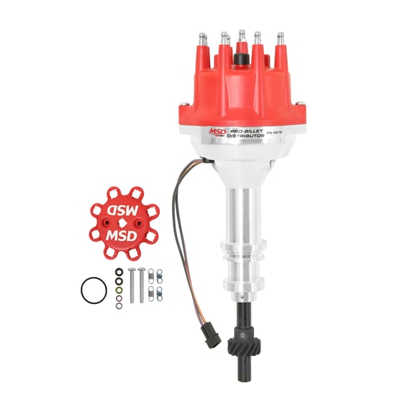 Ford 351W Small Diameter Pro-Billet Distributor 8578 MSD Autoparts