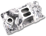 Edelbrock Polished S/B Chevy RPM Air-Gap Manifold Edelbrock Intake Manifolds