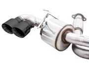 AWE Tuning 2020 Chevrolet Corvette (C8) Touring Edition Exhaust - Quad Diamond Black Tips AWE Tuning Catback