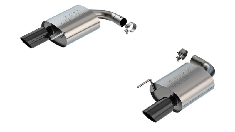 Borla 2024 Ford Mustang GT 5.0L V8 w/o Active Exhaust S-Type Axle-Back Exhaust System - Black Chrome Borla Axle Back