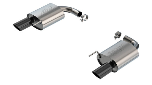 Borla 2024 Ford Mustang GT 5.0L V8 w/o Active Exhaust S-Type Axle-Back Exhaust System - Black Chrome Borla Axle Back