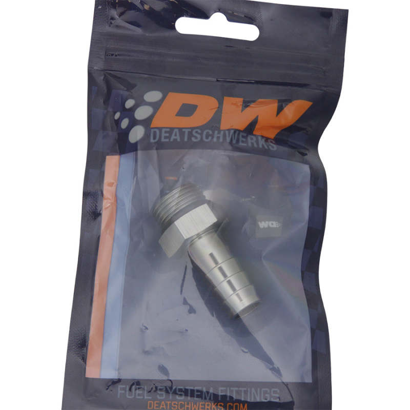 DeatschWerks 8AN ORB Male To 1/2in. Male Triple Barb Fitting (Incl. O-Ring) DeatschWerks Fittings