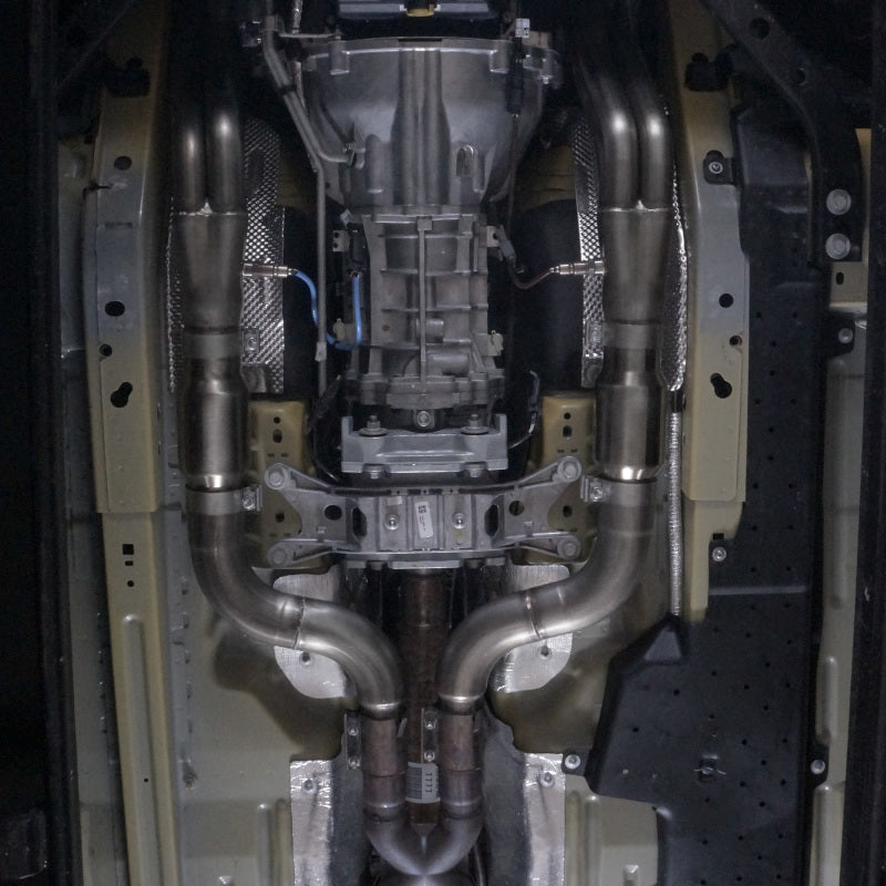 Stainless Works 2015+ Ford GT350 Headers 1-7/8in Primaries High-Flow Cats 3in Collectors Stainless Works Headers & Manifolds