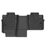 Husky Liners 04-08 Ford F-150 SuperCrew Cab Pickup 2nd Row Floor Liner (Black) Husky Liners Floor Mats - Rubber