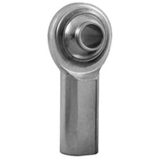 QA1 PCY Series 2-Pc Rod End - Female/Left Hand - .5in Bore x 1/2-20 - Hi-Misalign - Steel w/PTFE QA1 Tie Rods