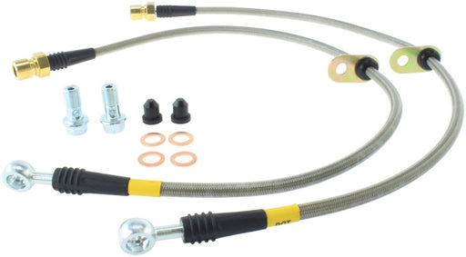 StopTech 10+ Camaro SS V8 Stainless Steel Rear Brake Lines Stoptech Brake Line Kits