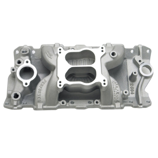 Edelbrock Intake Manifold Performer Air-Gap S/B Chevy 87-95 STD Flange/Sprdbore Edelbrock Intake Manifolds
