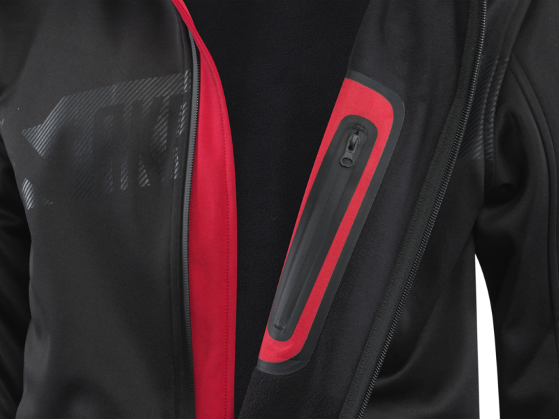 Akrapovic Womens Corpo Softshell Jacket Black - M Akrapovic Headwear