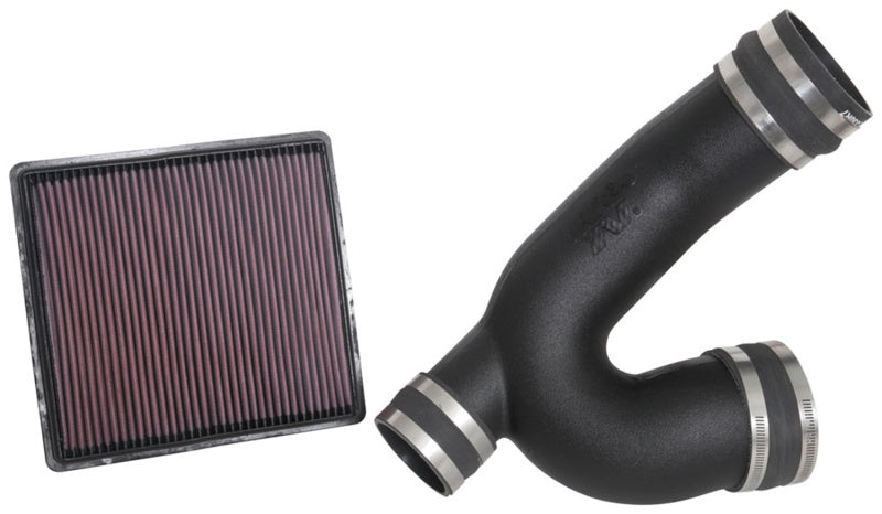 K&N 18-19 Ford F-150 EcoBoost V6-3.5L F/I Performance Air Intake System K&N Engineering Cold Air Intakes