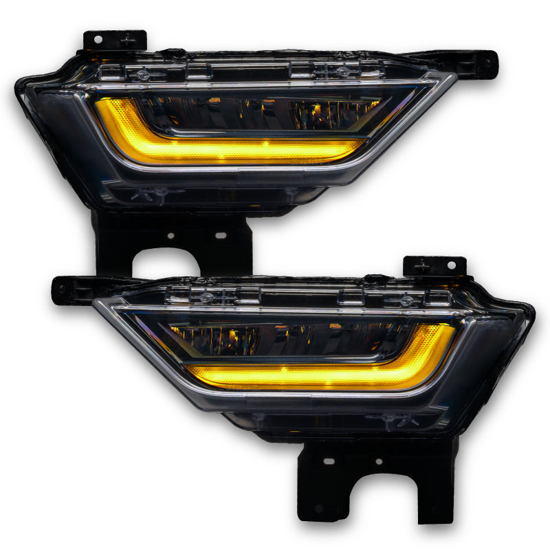 Oracle 21-22 Ford F-150 ColorSHIFT RGB+W Fog Light DRL Upgrade Kit w/ No Controller ORACLE Lighting Headlights