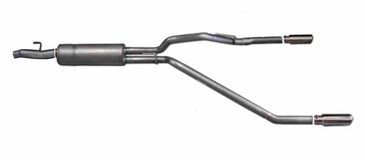 Gibson 11-13 Ford F-150 King Ranch 5.0L 3in/2.5in Cat-Back Dual Split Exhaust - Stainless Gibson Catback
