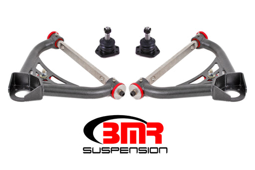 BMR 70-81 2nd Gen F-Body Non-Adj. Upper A-Arms (Polyurethane) - Black Hammertone BMR Suspension Control Arms