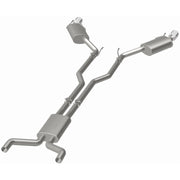 MagnaFlow Cat-Back Stainless Dual Split Rear Exit 4in Polished Tips 11-15 Chevy Camaro 3.6L V6 Magnaflow Catback
