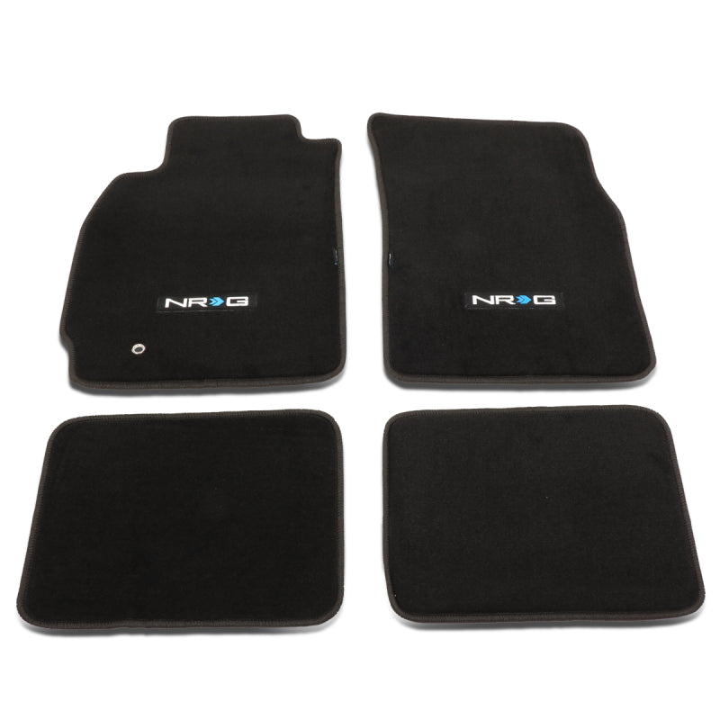 NRG Floor Mats - 03-05 Evo 8 (Evolution Logo) - 4pc. NRG Floor Mats Carpeted