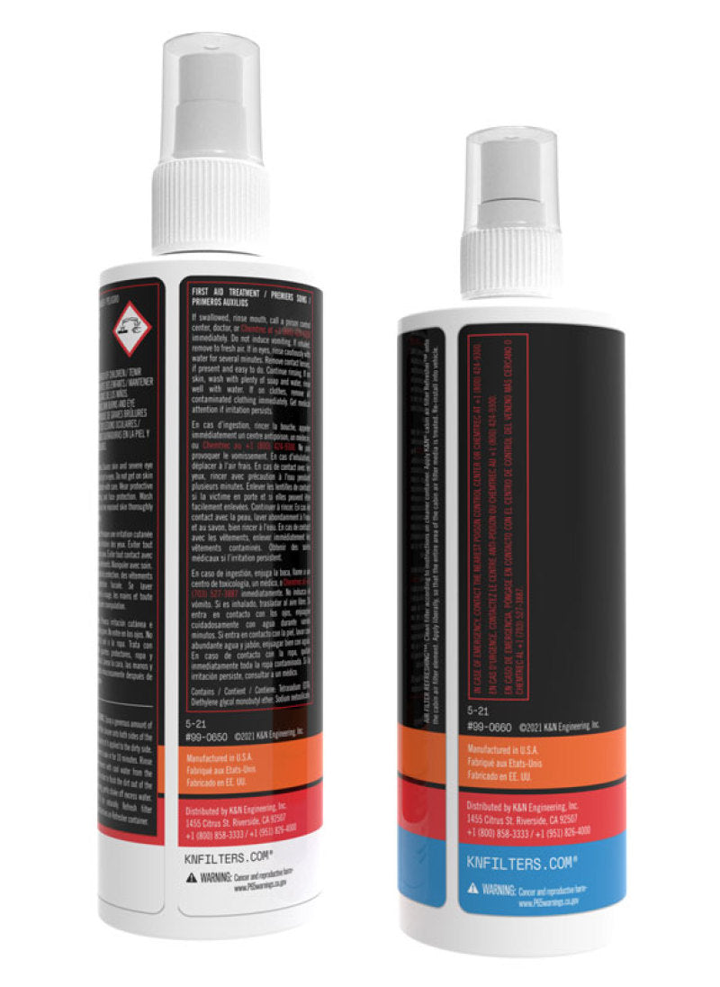 K&N Cabin Filter Cleaning Kit K&N Engineering Recharge Kits