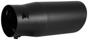 Spectre Exhaust Tip 3-1/2in. OD / Slant - Black Spectre Tips