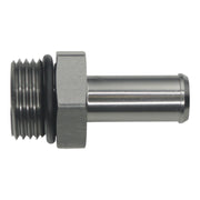 DeatschWerks 10AN ORB Male to 1/2in Male Barb Fitting - Anodized DW Titanium DeatschWerks Fittings