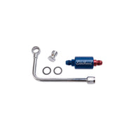 Edelbrock Chromed Steel Fuel Line and Filter Kit Fo Eps Carbs Edelbrock Fuel Filters
