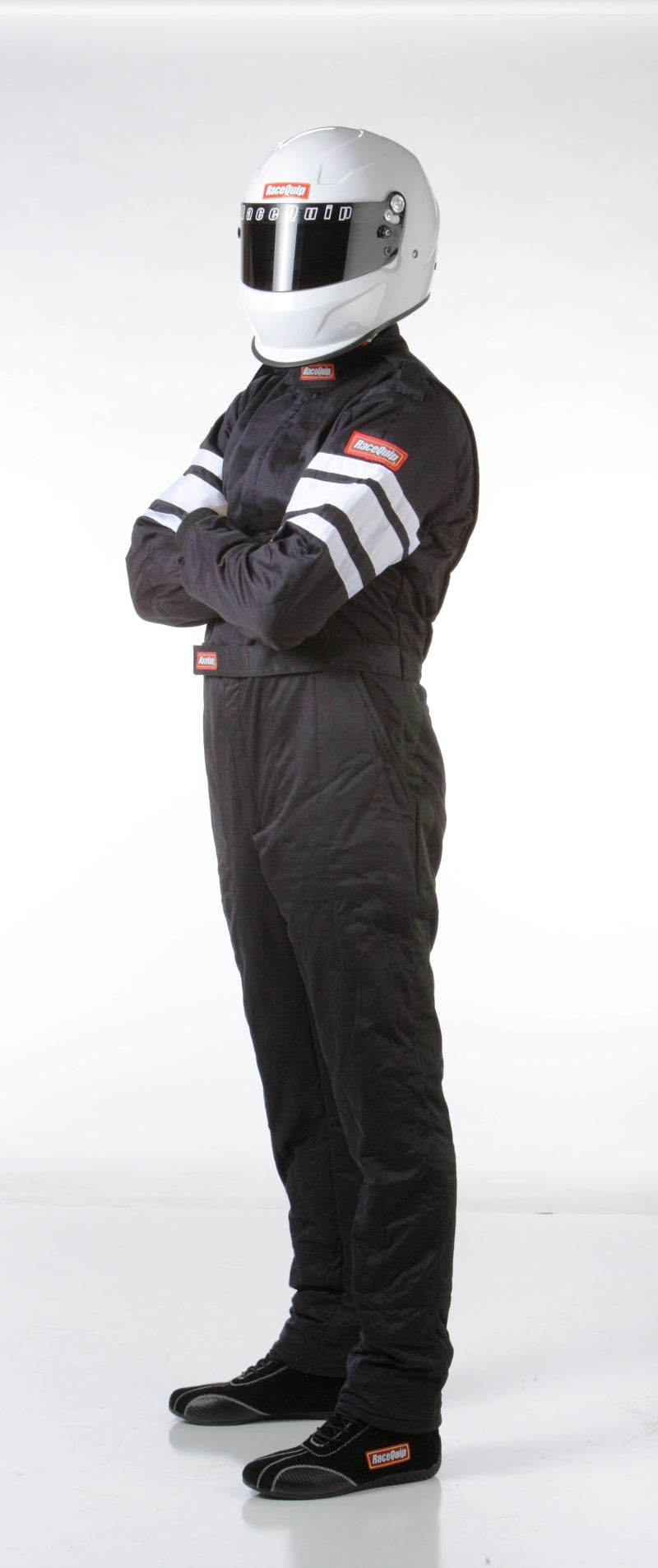 RaceQuip Black SFI-5 Suit - Medium Racequip Racing Suits