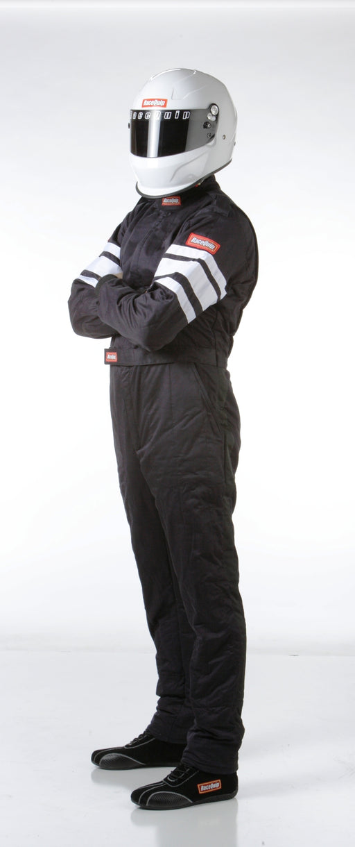 RaceQuip Black SFI-5 Suit - Large Racequip Racing Suits