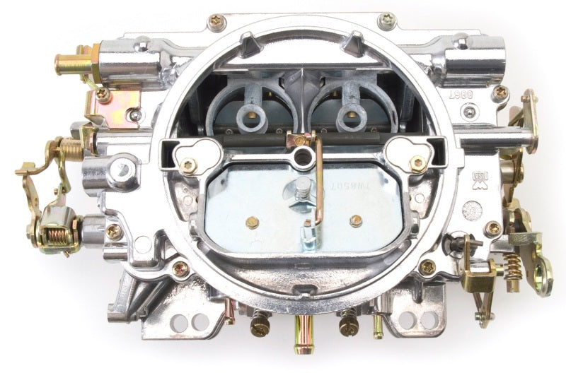 Edelbrock Carburetor Performer Series 4-Barrel 500 CFM Manual Choke Satin Finish Edelbrock Carburetors