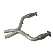 BBK 11-14 Mustang 5.0 Short Mid X Pipe With Catalytic Converters 3.0 For BBK Long Tube Headers BBK X Pipes