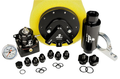 Aeromotive Phantom 340 Fuel System - Return Style w/3/8in Quick Connect Aeromotive Fuel Systems