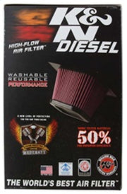 K&N 08-10 Ford F250 Super Duty 6.4L Drop In Air Filter K&N Engineering Air Filters - Drop In