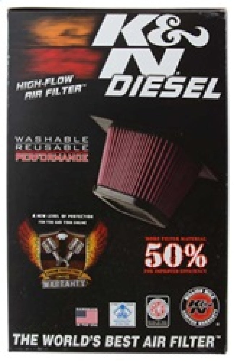 K&N 08-10 Ford F250 Super Duty 6.4L Drop In Air Filter K&N Engineering Air Filters - Drop In