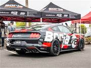 Borla 2018 Ford Mustang GT 5.0L AT/MT (w/o Valves) ATAK 3in Cat-Back Exhaust w/Carbon Fiber Tips Borla Catback