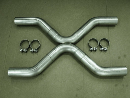 Stainless Works X-Style Crossover 3in Stainless Works Steel Tubing